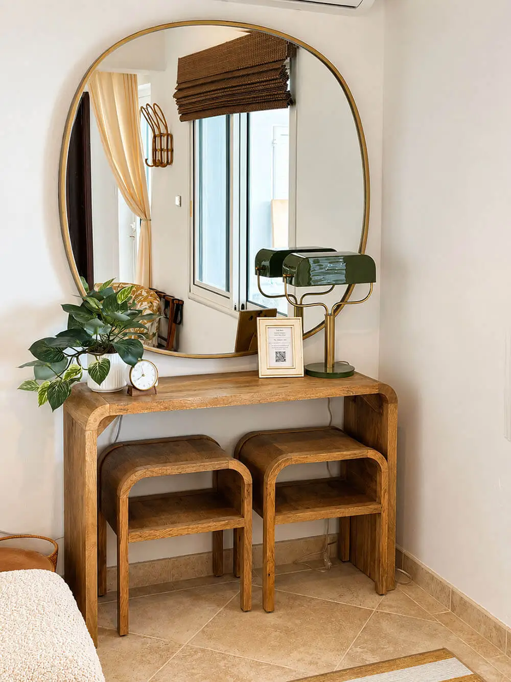 The Parlor detail — warm tones and thoughtful styling